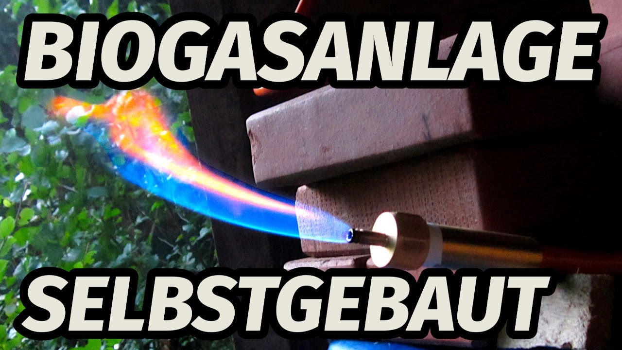 Günstige Energie mit der selbstgebauten Mini Biogas Anlage