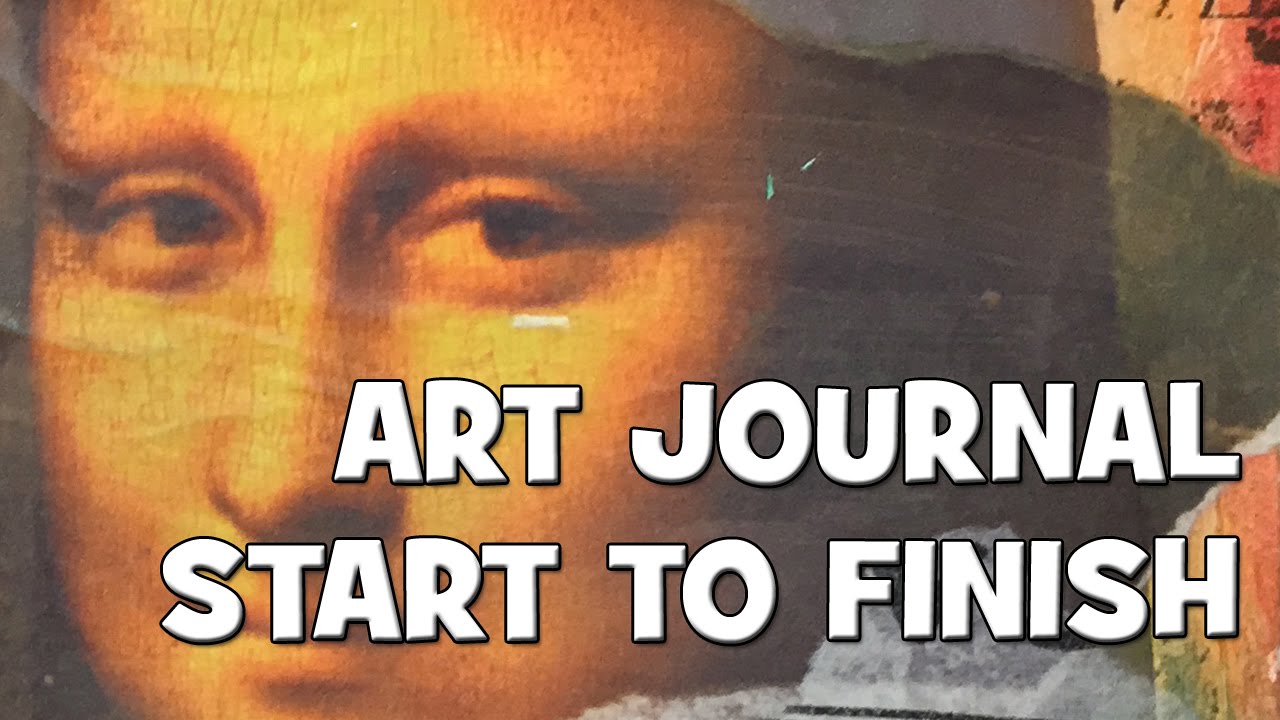 How to: Art Journal Page - Comfort Zone