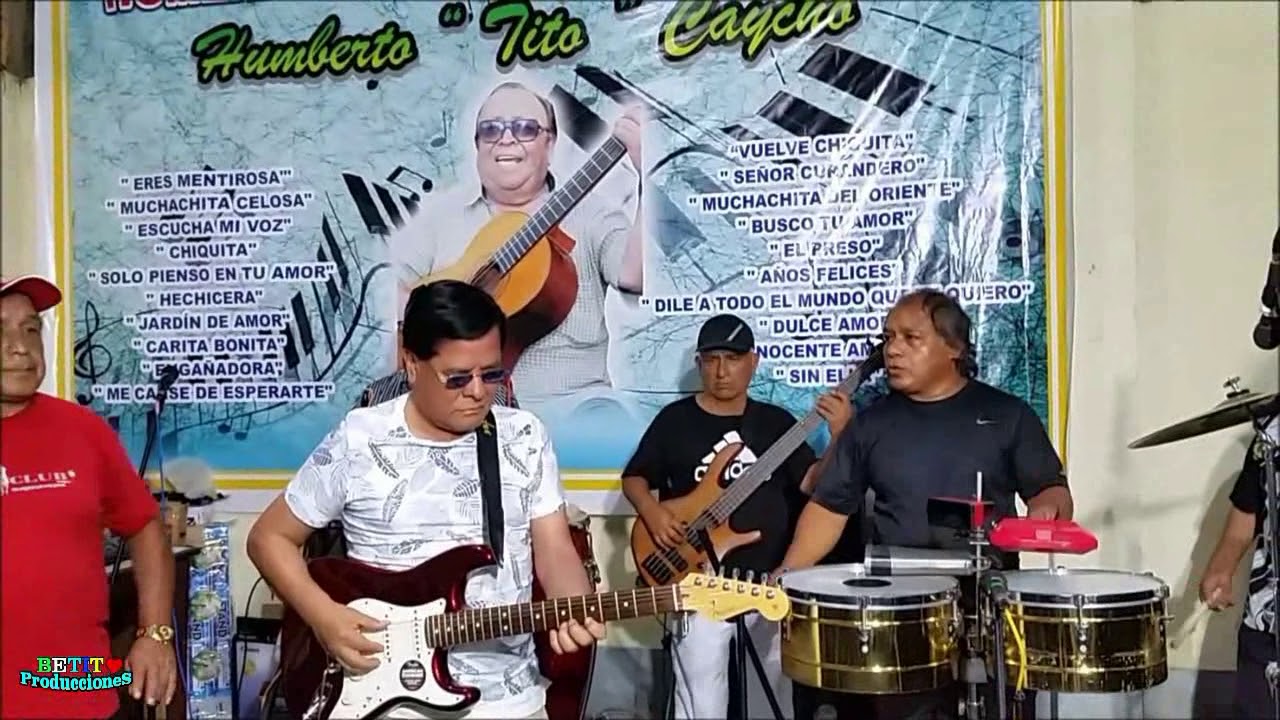 Marino Valencia en homenaje a Tito Caycho