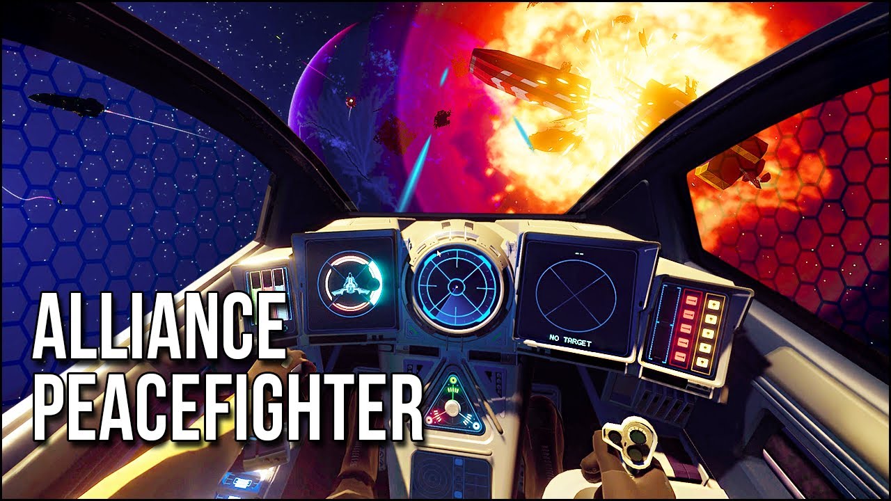 Alliance Peacefighter | A Space Combat Adventure That Kicks My Butt
