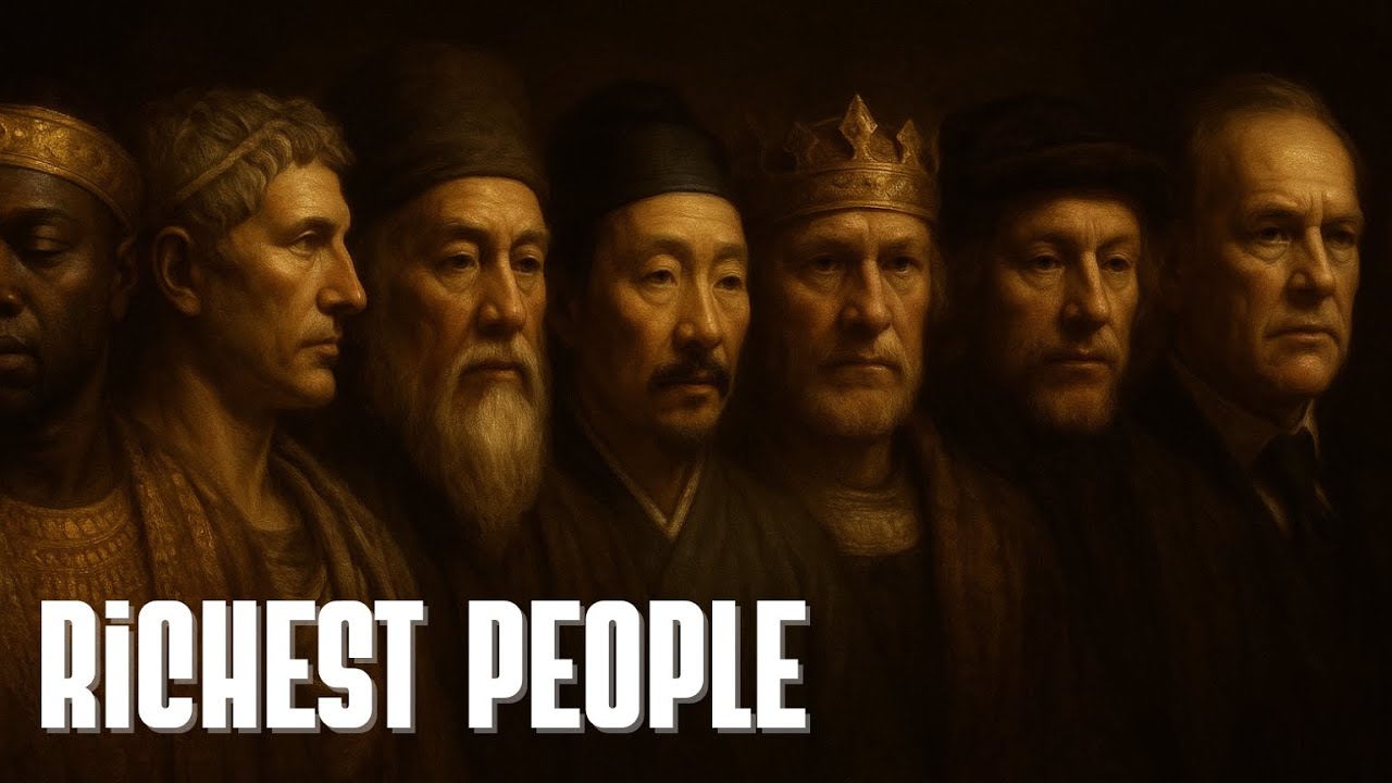 The Richest People in Human History: Power, Gold, and Empire | History For Sleep
