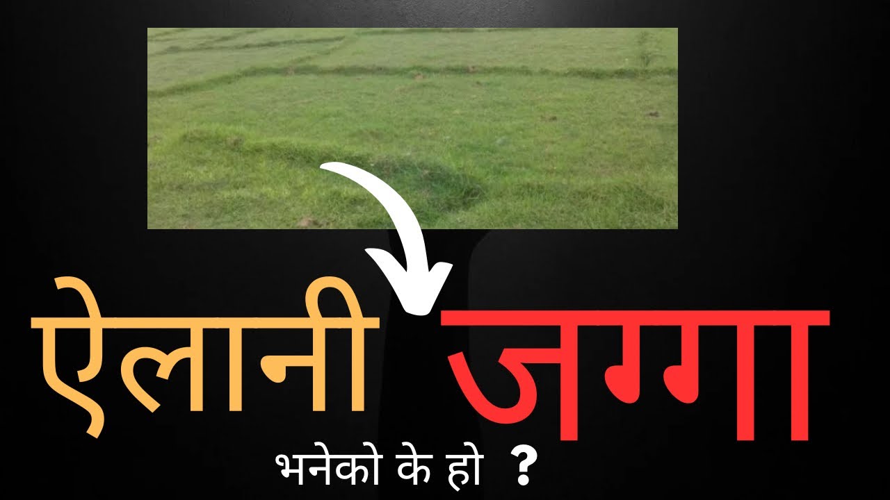 ऐलानी जग्गा भनेको कस्तो जग्गा हो ? | Ailani Jagga Rokka Garna Milcha ? के छ कानुनमा ब्यवस्था ?