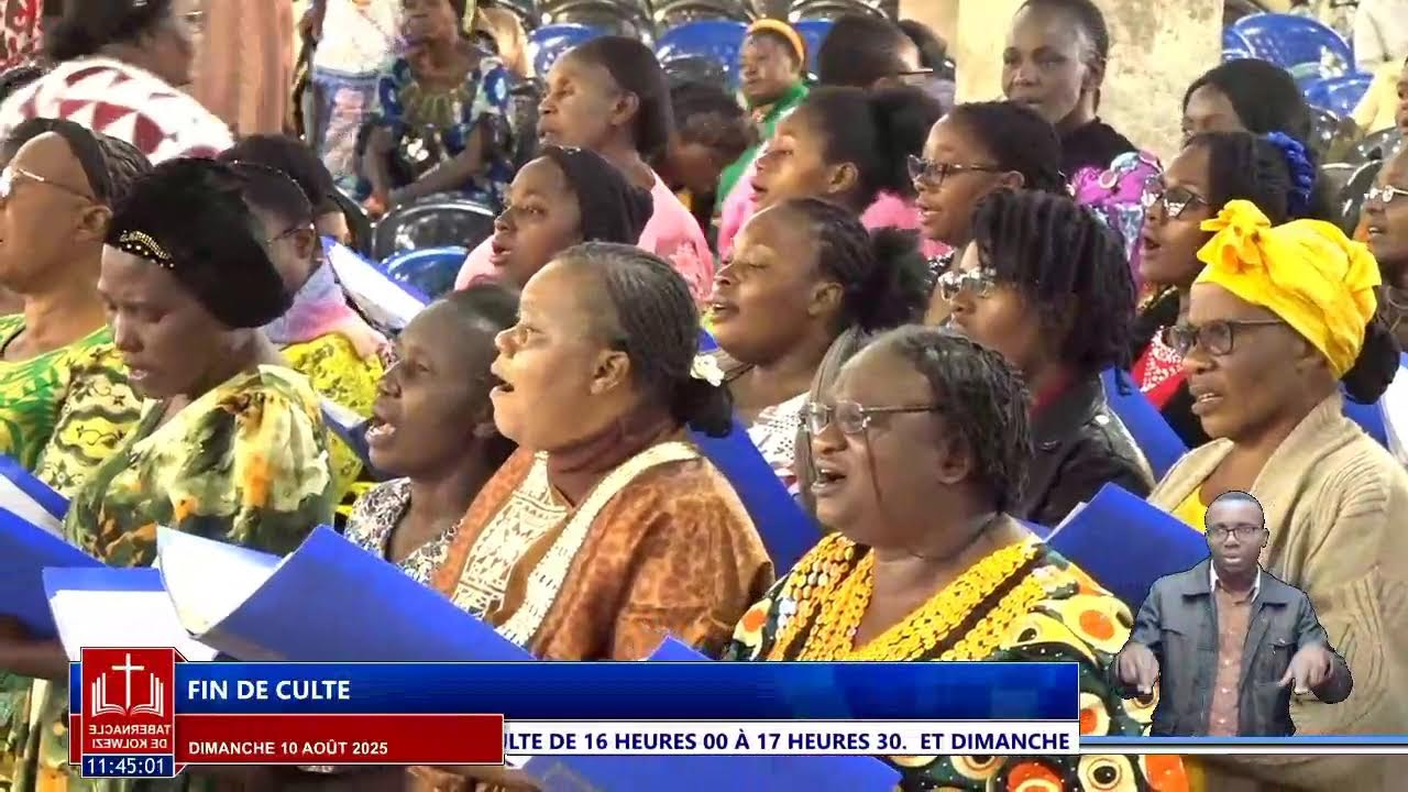 Dimanche 10 août  2025, Frère KANYIMBU Bertin, Sujet 