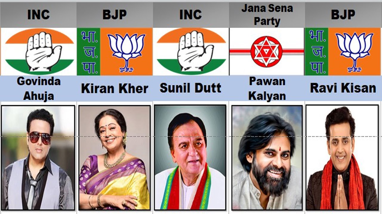 20 Bollywood celebrities joined politics after a successful Film career