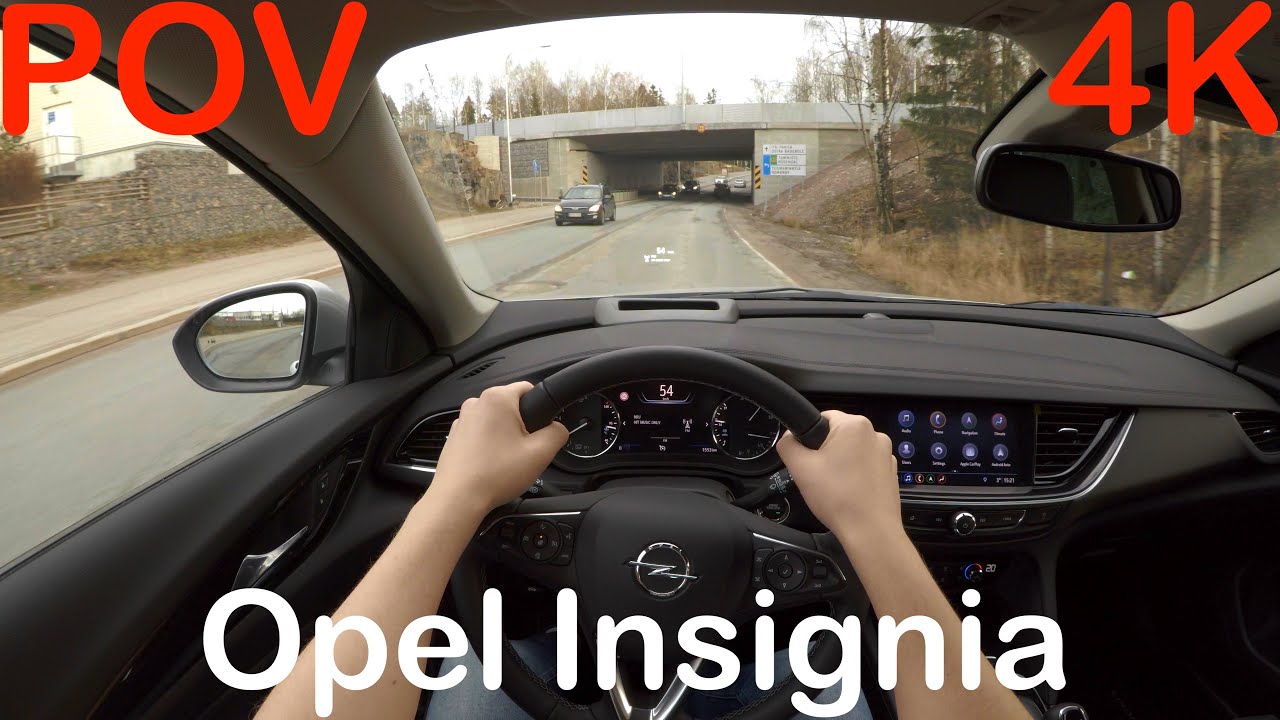 4K POV 2020 Opel Insignia Sports Tourer Executive Drive + Quick Review - PointOfViewCars