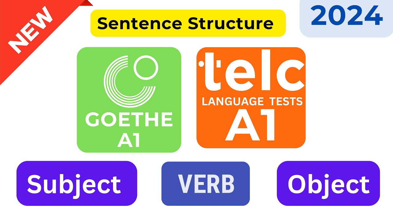 Sentence structure in German | JS BORIS|A1 #telc #goethezertifikat #germanbasics #german #easygerman