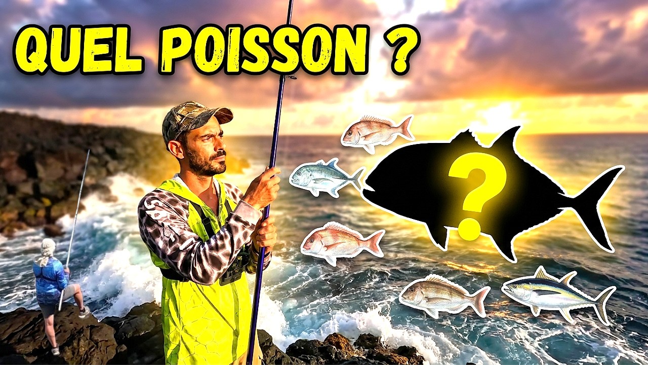 Session Multi Pêche En Bord De Mer Sur 2 Spots à la Réunion #Fishing974