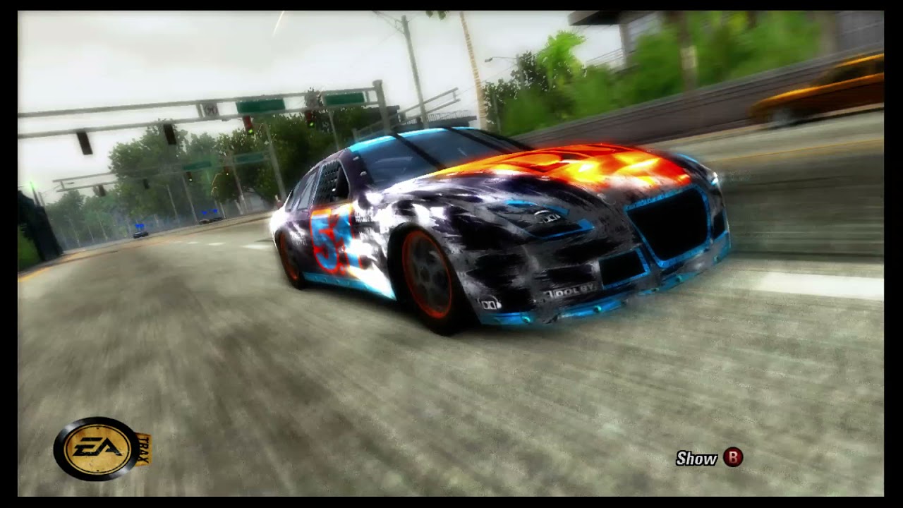 Burnout Revenge/A Race with the Dolby Nascar