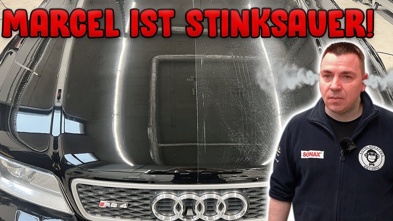 Wegen diesem AUDI RS4 will Marcel kündigen! |  AUTOLACKAFFEN