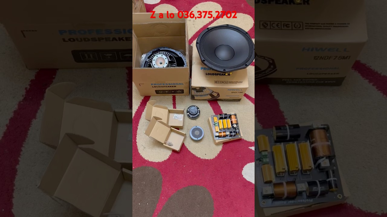 Combo loa full 30 neo hiwell coil 76, karaoke tiếng siêu hay 