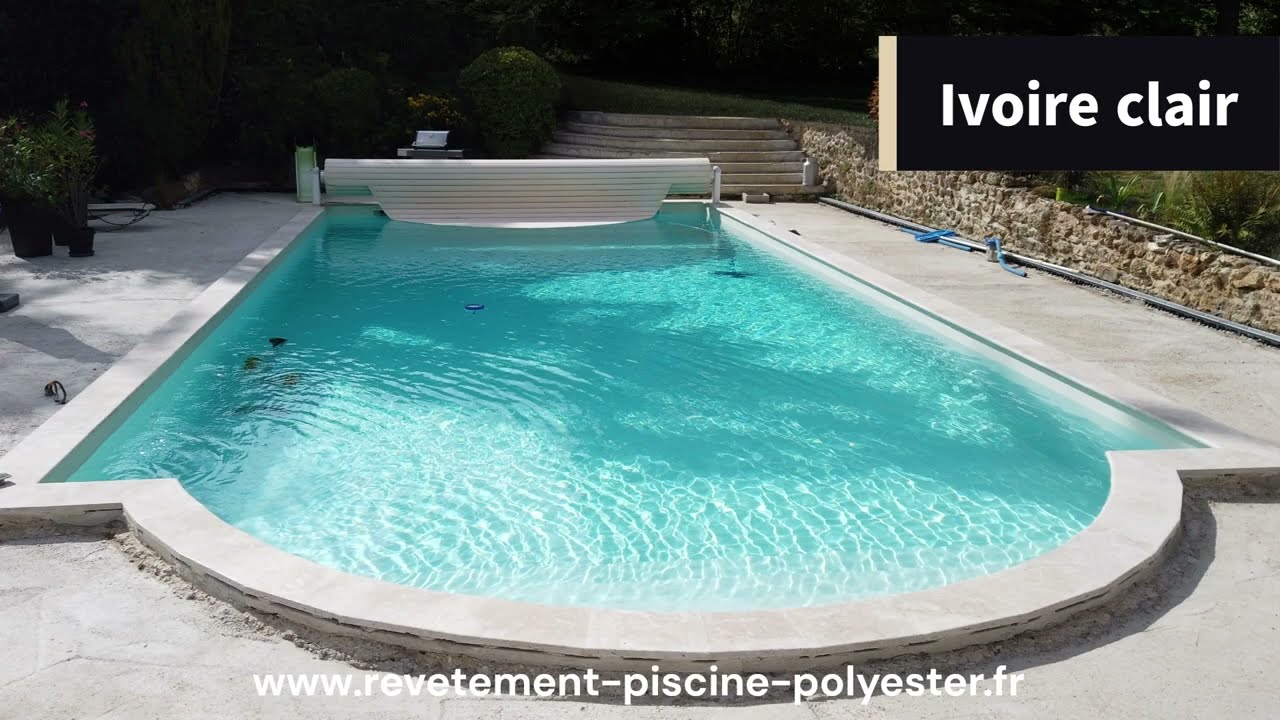 Les couleurs du Gelcoat de finition pour piscines