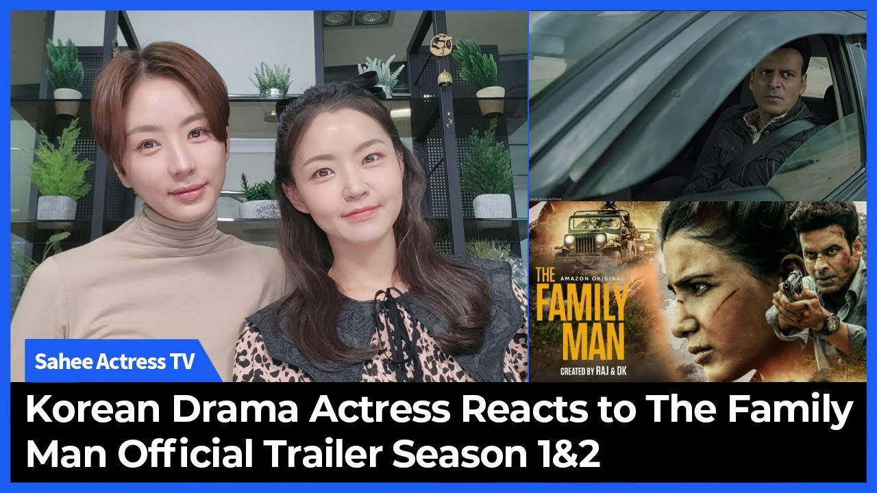 The Family Man – Trailer REACTION by Korean Drama Actress | Raj & DK | Manoj Bajpayee | Season 1&2