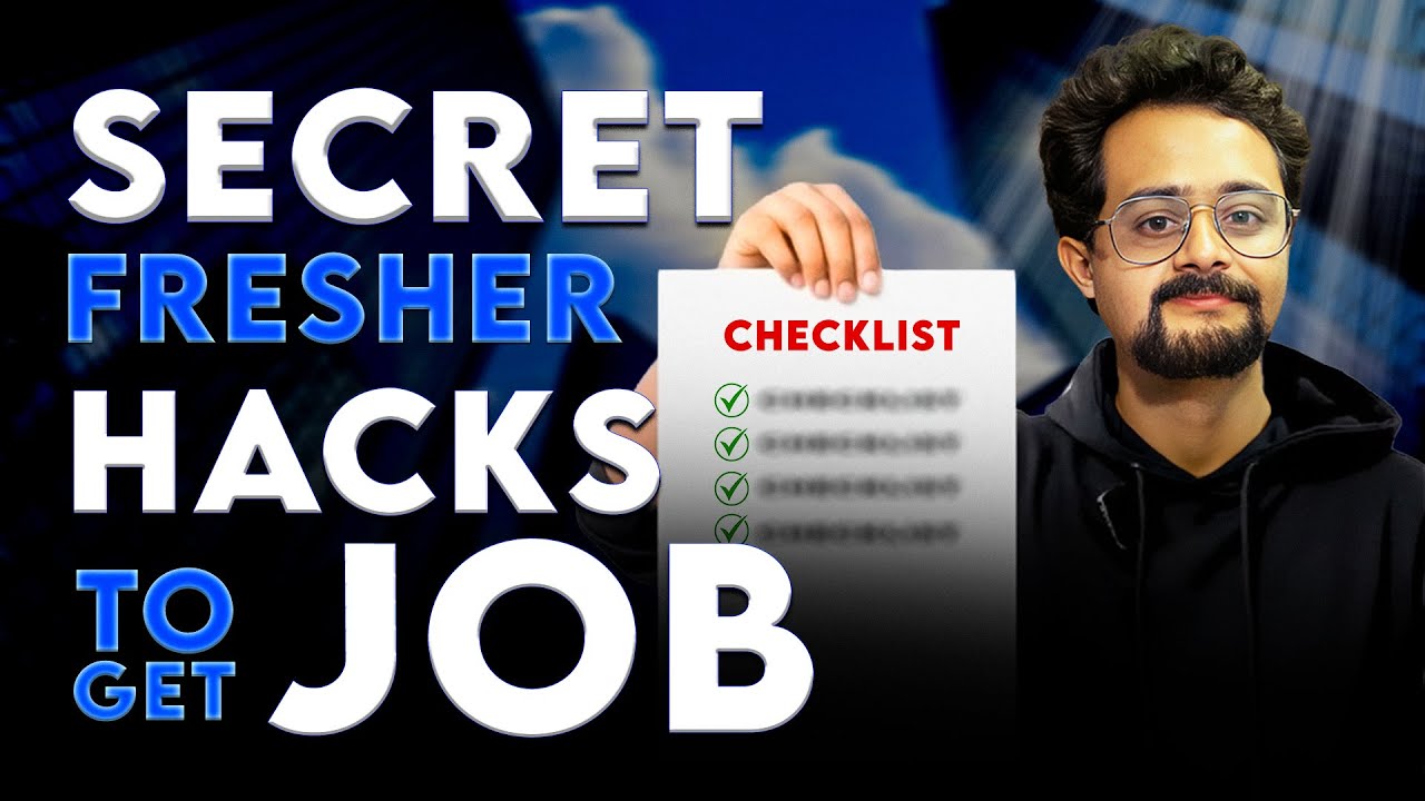 10 FRESHER Checklists That ACTUALLY Get You Hired in 2026