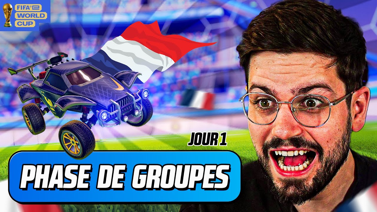 LA COUPE DU MONDE COMMENCE POUR L'ÉQUIPE DE FRANCE ROCKET LEAGUE