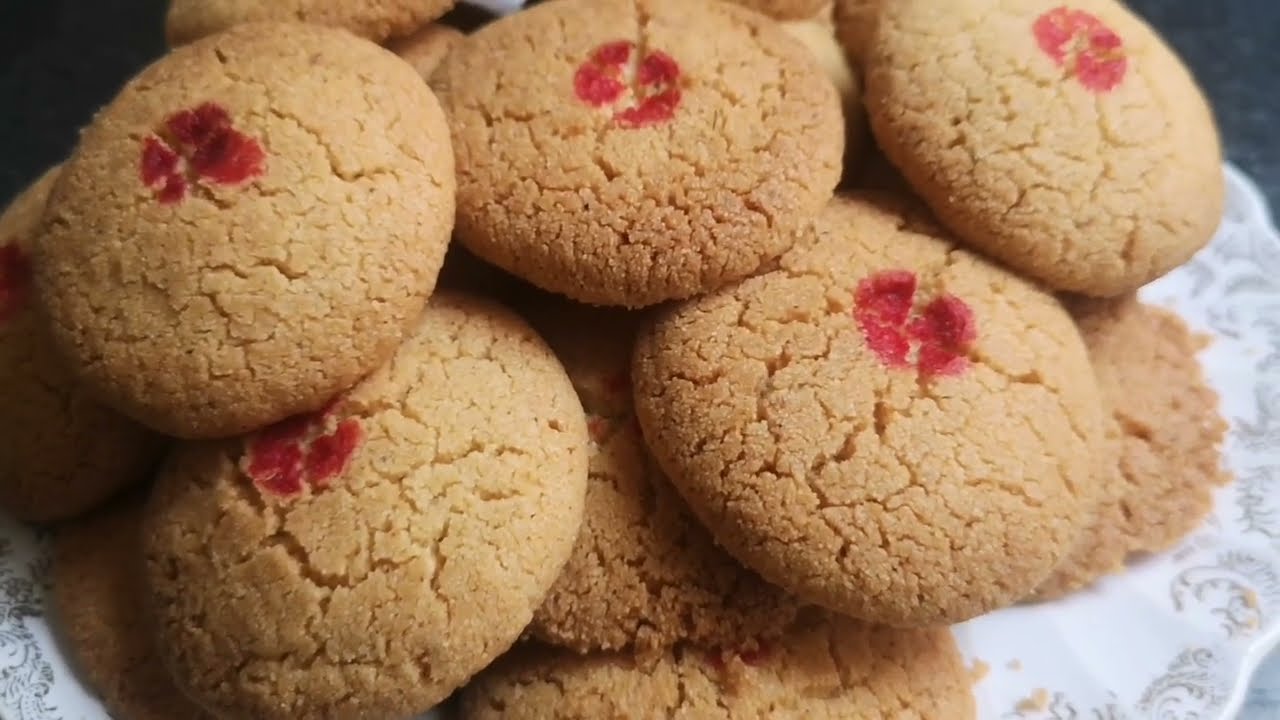 Soji Nankhatai Recipe - Crispy & Buttery 🤤