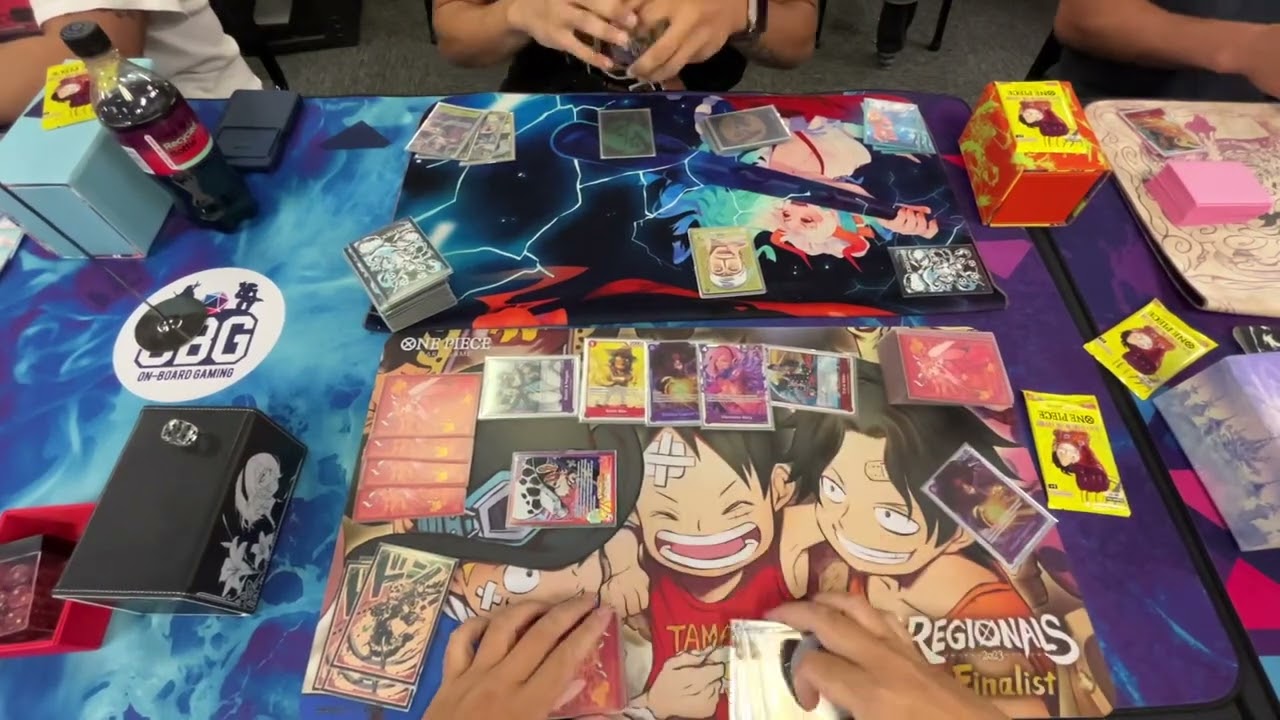 (OP07) RP Law vs Enel! On Board Gaming Locals Round 1! One Piece TCG