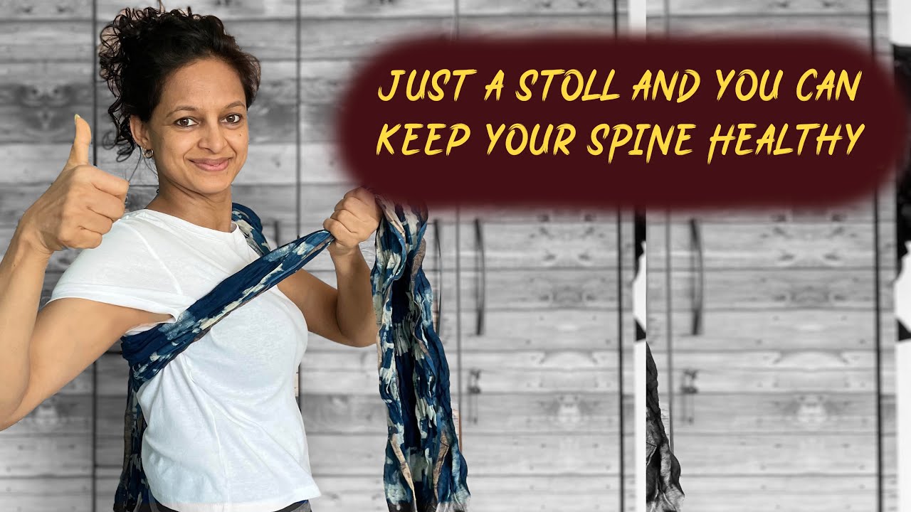 Neutral Spine with Stoll / Dupatta || Tall Spine || Height || Compressed Spine ||