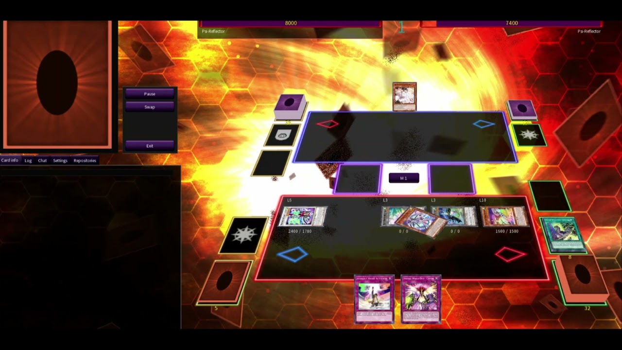 1 Card 4 Interruptions Psi-Reflector Virtual World Combo
