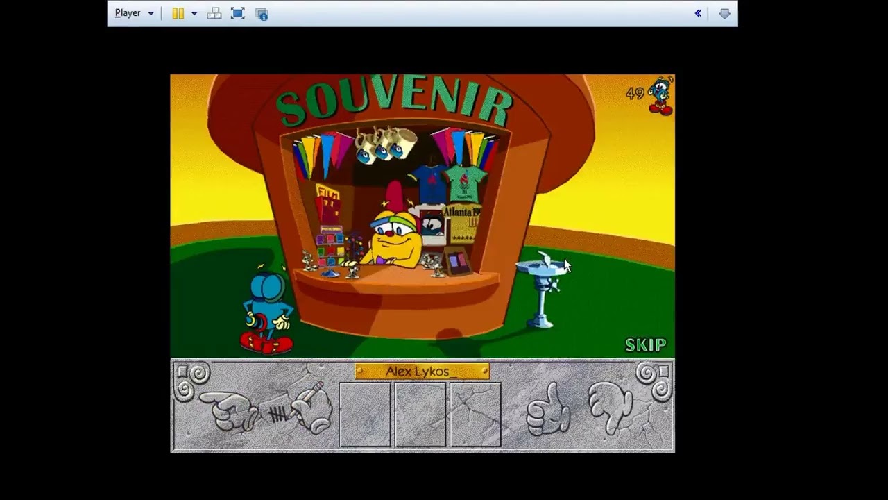 Izzy's Adventure - Screen Capture Centennial Olympic Games