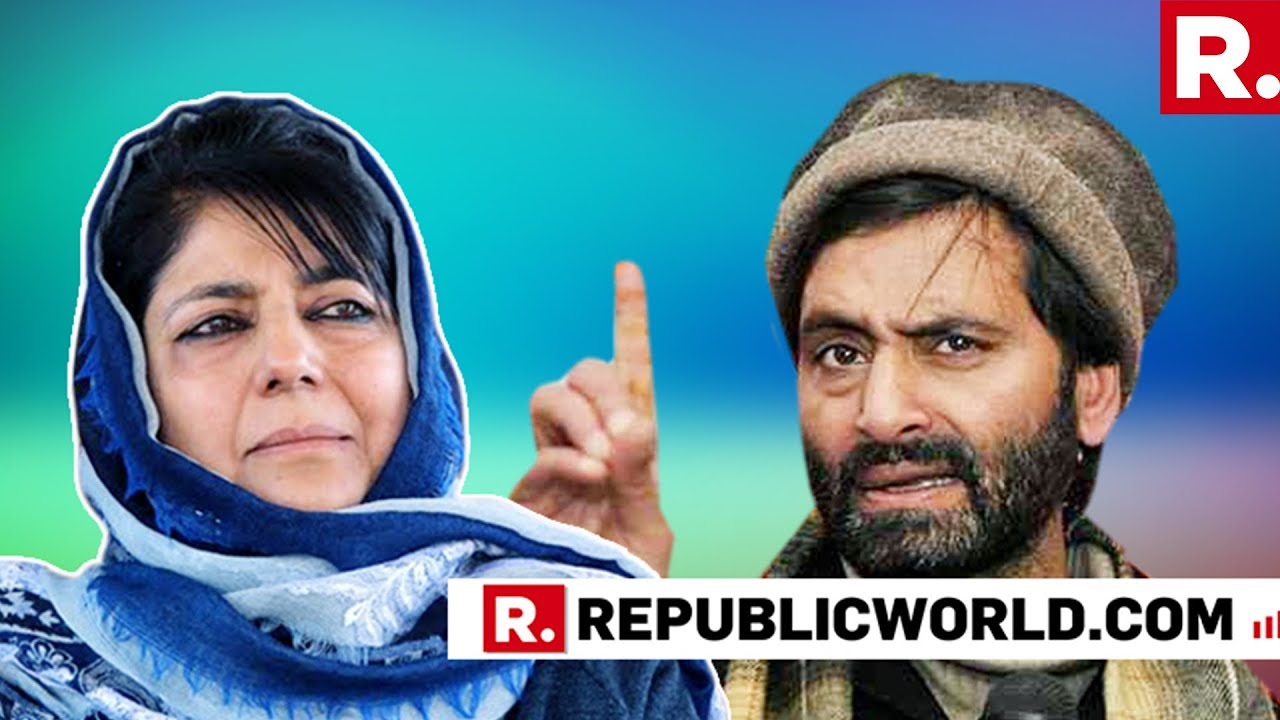 WATCH: Mehbooba Mufti Marches For The Terror Accused; Demands Yasin malik's Release