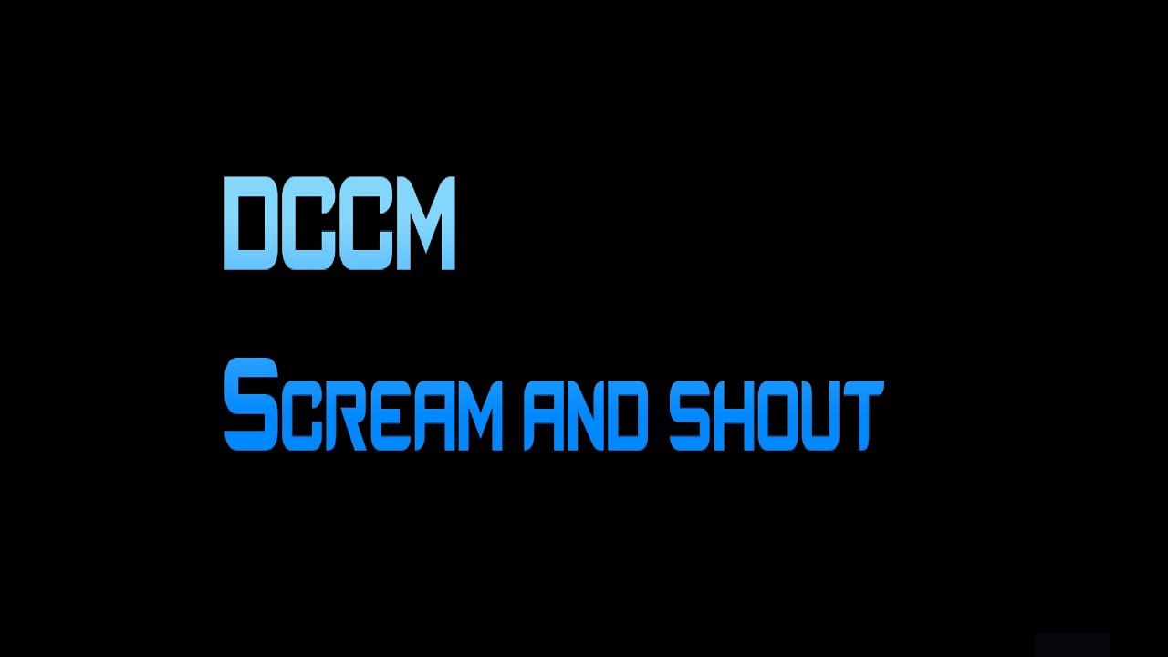 DCCM scream and shout (screamo cover) DOWNLOAD
