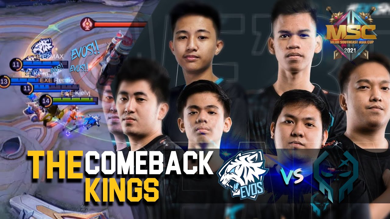 THE COMEBACK KINGS EXECRATION VS EVOS LEGENDS - GAME 1 - MSC