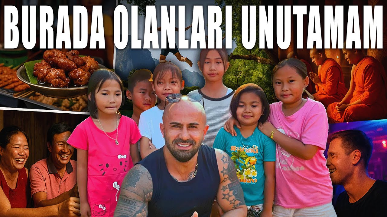 YOLDA DURDUĞUM HER YER HAYATIMI DEĞİŞTİRDİ | LAOS VANG VIENG
