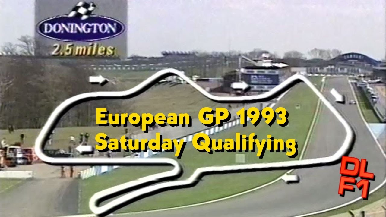 F1 European GP 1993 - Saturday Qualifying 🇪🇺 (BBC)