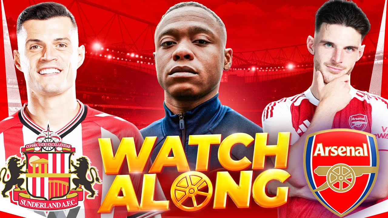 Sunderland 2-2 Arsenal  Live Premier League watch along @deludedgooner