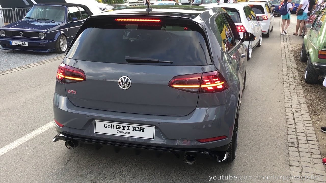 VW GOLF GTI TCR // 2018 // Standard Edition (grey) & Sound