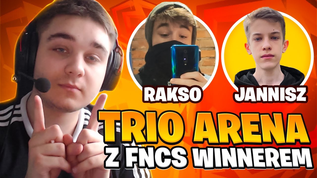 TRIO ARENA z FNCS WINNEREM i RAKSO🤯