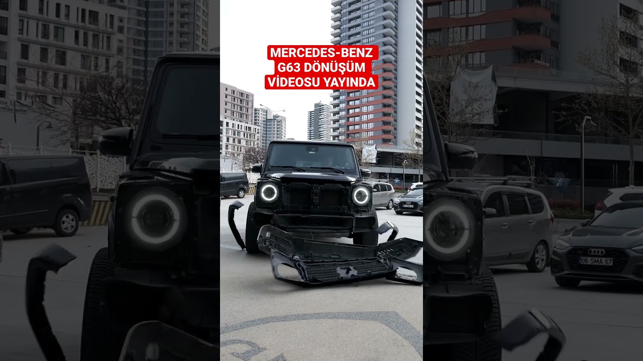 MERCEDES-BENZ G63 D&Ouml;N&Uuml;Ş&Uuml;M #gmggarage #g63 #mercedesbenz