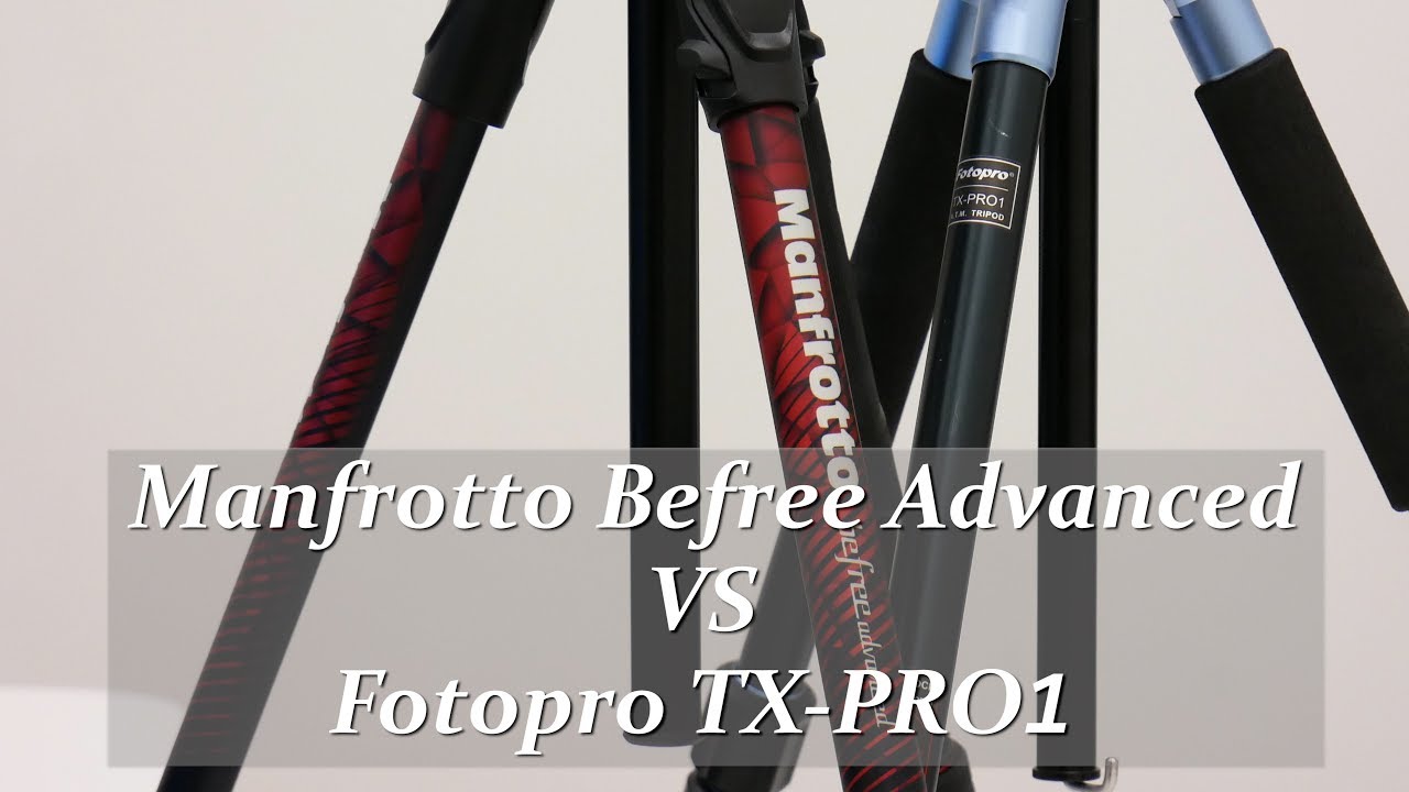 《三腳架》Manfrotto Befree Advanced VS Fotopro TX-PRO1【相機王】