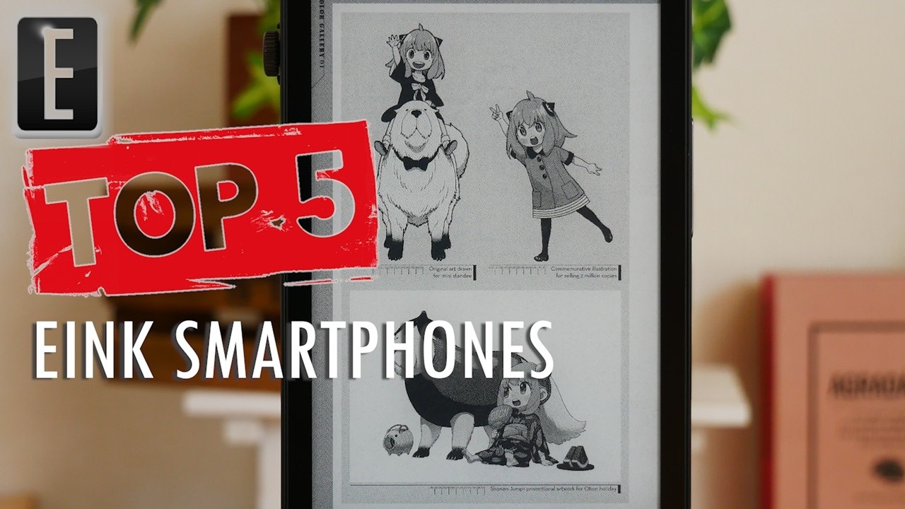 Top 5 EINK Smartphones of 2026