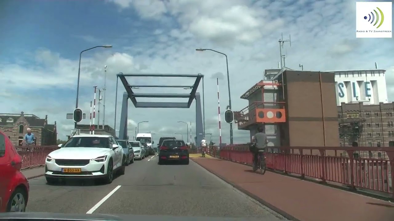 2022-07-16 Het allerlaatste ritje over de oude Zaanbrug