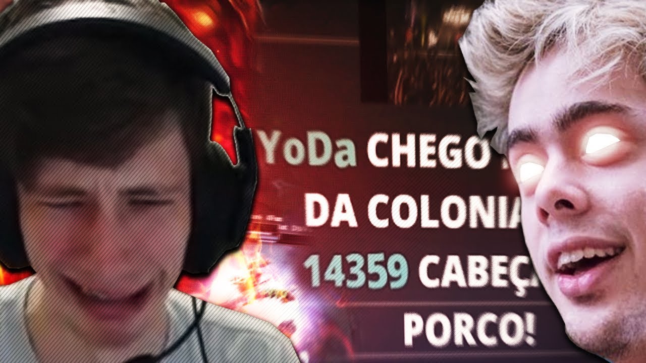 YODA ME GANKOU COM MAIS DE 14 MIL PESSOAS!