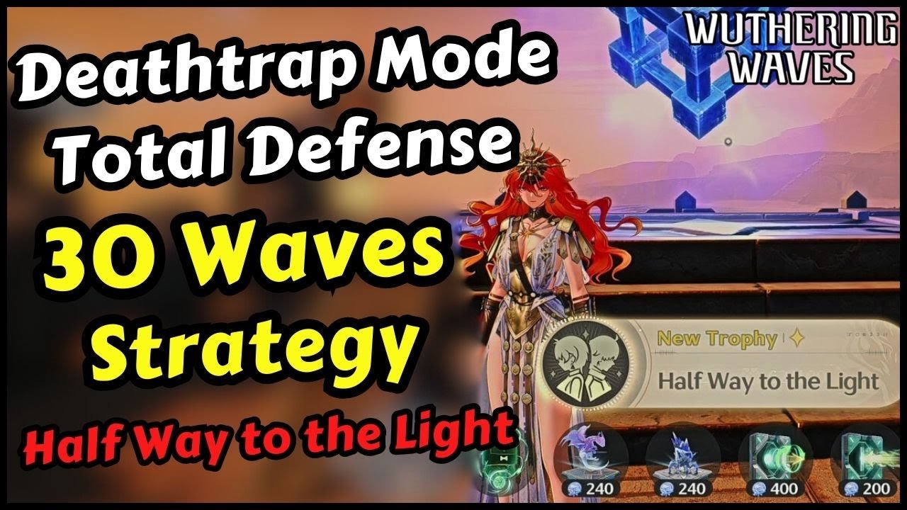 Tidal Defense Simulator Total Defense Test 30 Wave Strategy Wuthering Waves (Half Way to the Light)