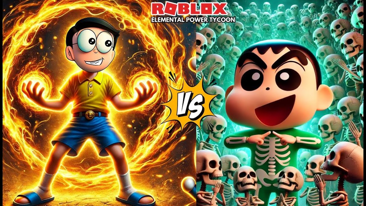 Elemental Power Tycoon Gameplay in Tamil | NOBITA AND GAMING WITH SHINCHAN