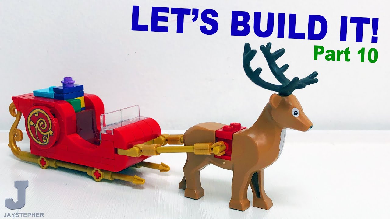 LEGO 2025 Семейная рождественская ёлка 41843 Сборка, часть 10