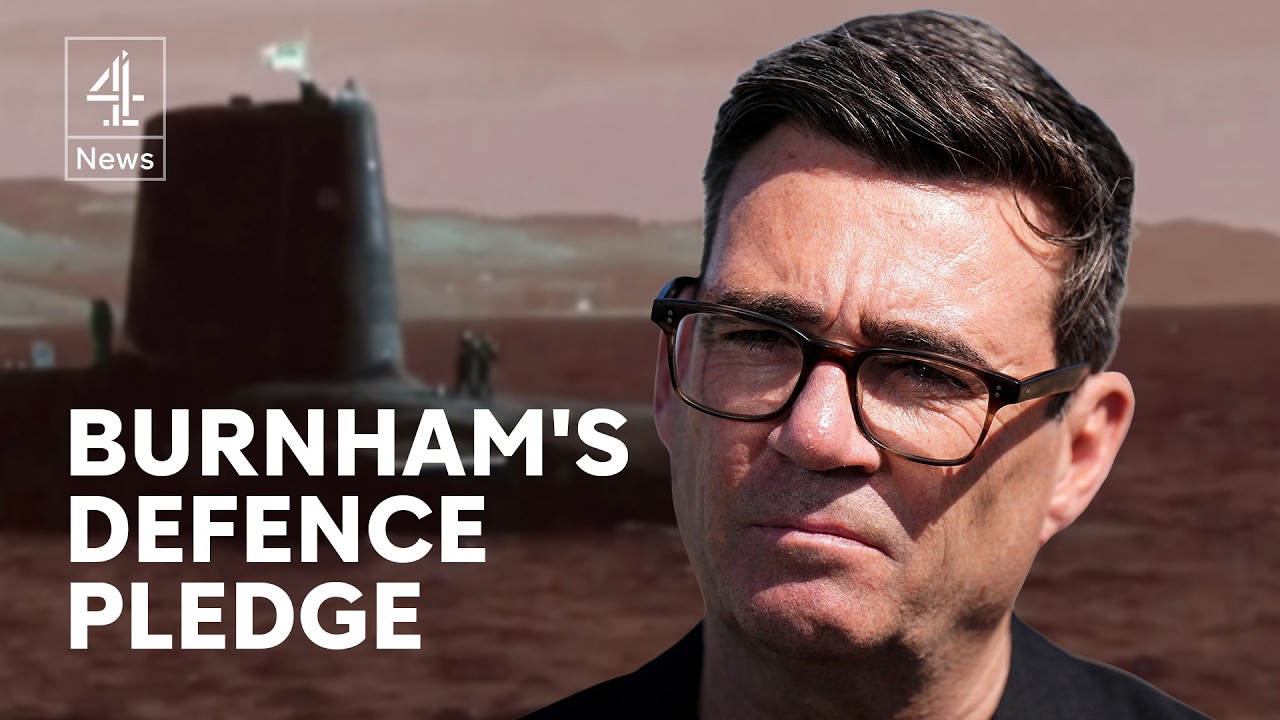 Burnham backs Trident - says nuclear subs will help reindustrialise UK