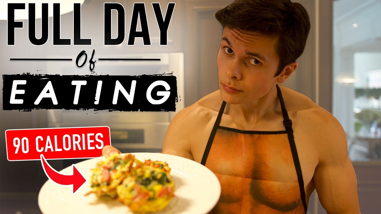 What I Eat in a Day 3,000 Calories: Upper Body Workout + Healthy Recipes
