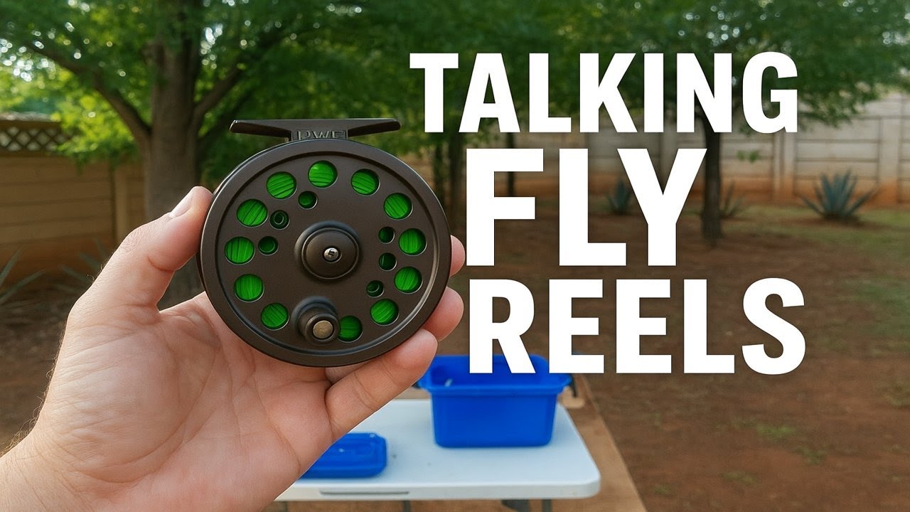 My Fly Reels Setup &mdash; Backyard Talk to Start My Channel
