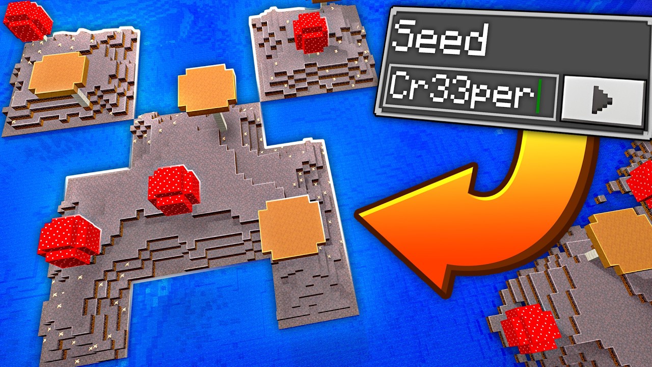 Ich teste UNFASSBARE Minecraft SEEDS...