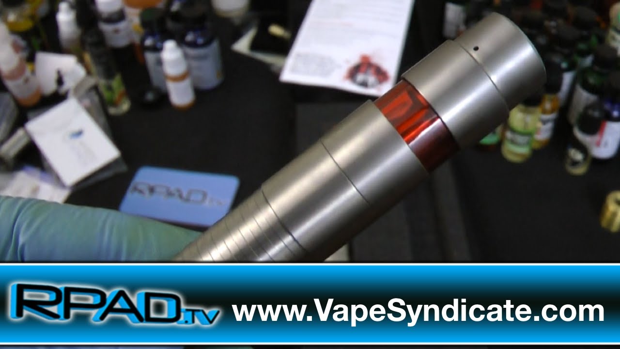 Vape Syndicate Guardian Preview (Titanium Hybrid Mod)