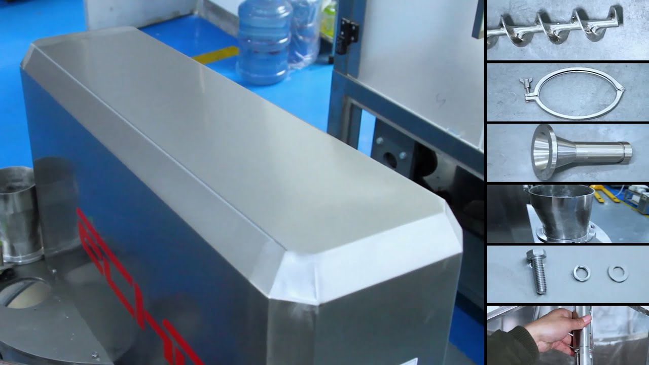 Auger Filler, Screw Conveyor & Vacuum Cleaner Installation Instructions - Powder Packaging Line