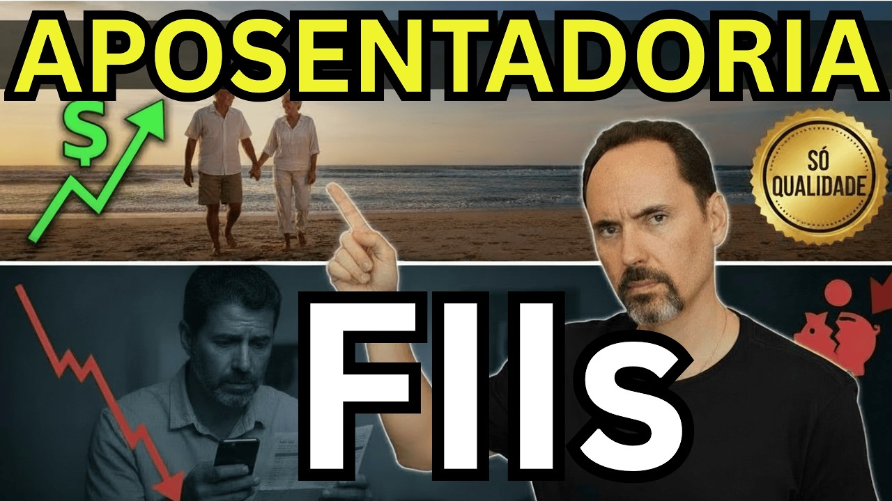 Aposentadoria com FIIs: O erro de ignorar a QUALIDADE (Teste Real 11 anos)