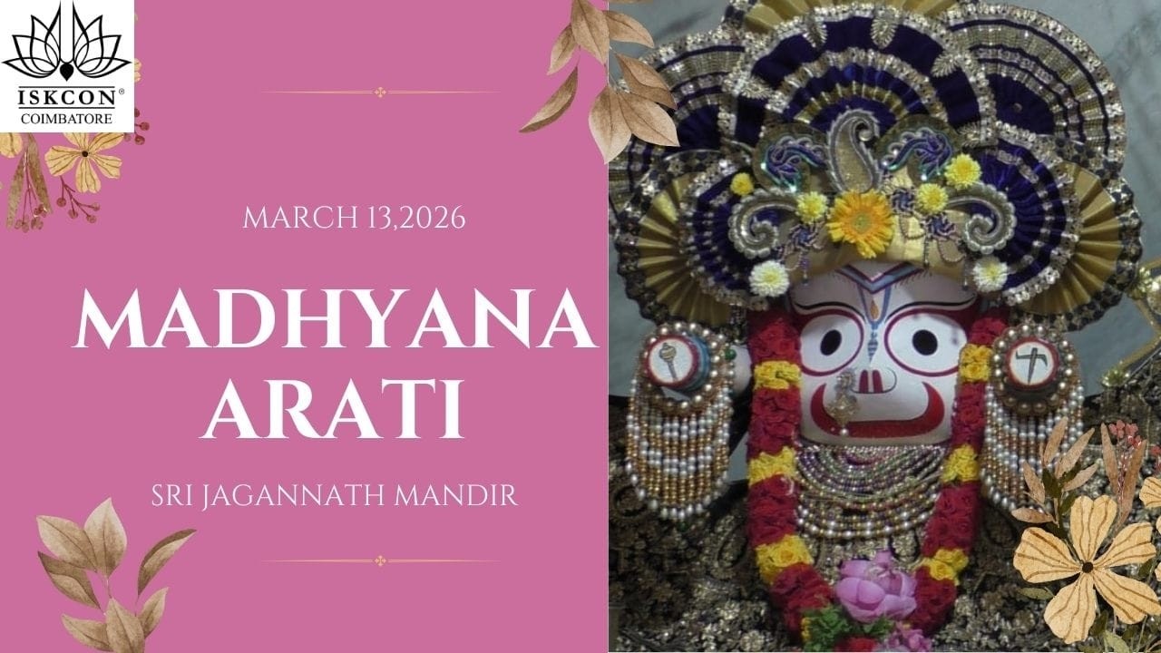 Madhyana Arati - 13-03-2026