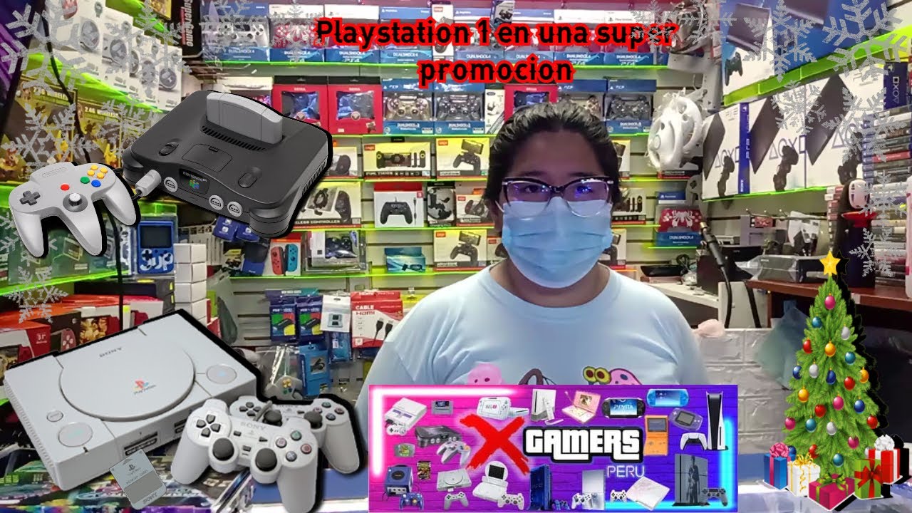 PLAYSTATION 1 EN PROMOCION, ENCUENTRA TUS CONSOLAS RETRO EN XGAMERS EN POLVOS AZULES. NAVIDAD 2021
