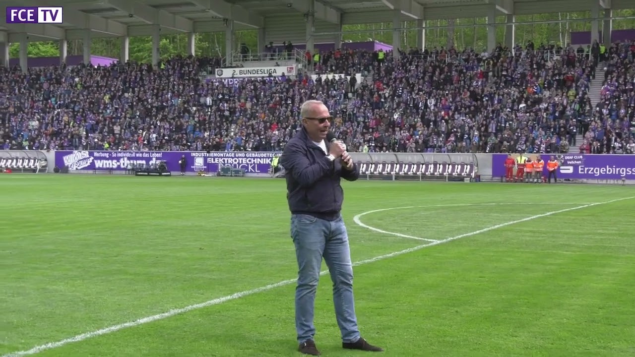 Präsident Helge Leonhardt vor dem letzten Heimspiel 2018/19: 
