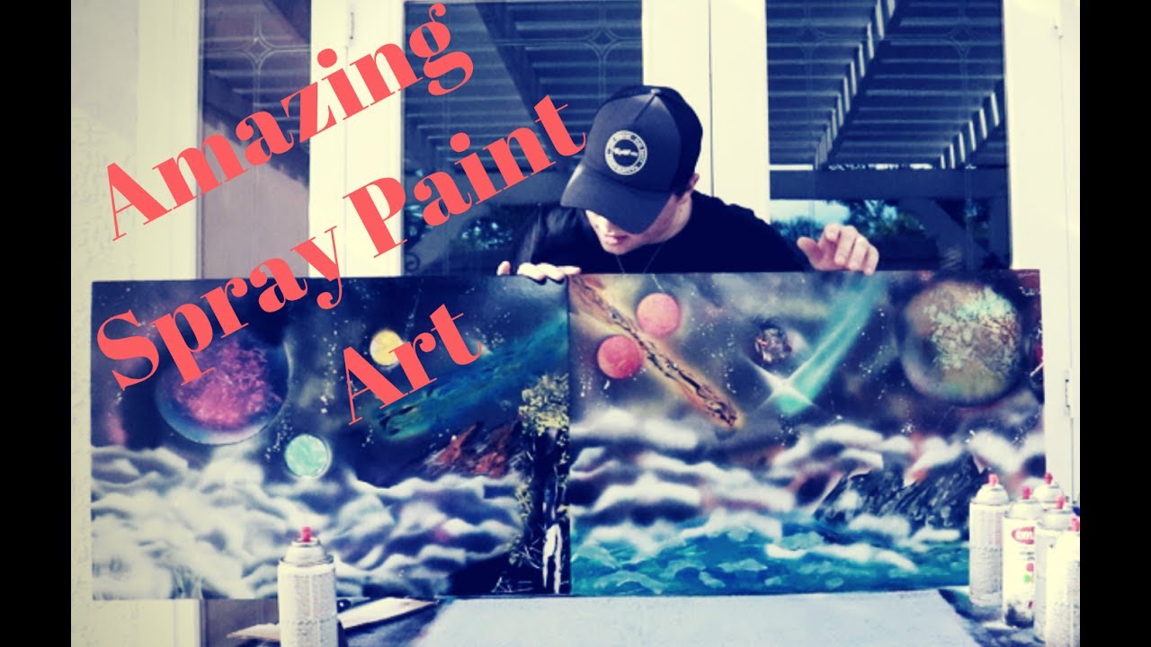 AMAZING SPRAY PAINT ART CHALLENGE (Part 2)